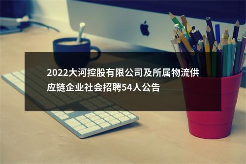 2022大河控股有限公司及所属物流供应链企业社会招聘54人公告 图片